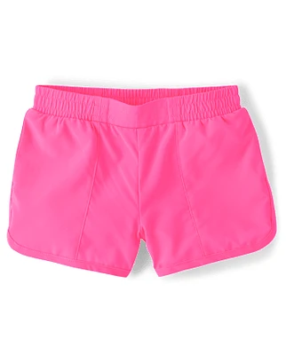 Toddler Girls Quick Dry Lined Shorts