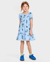 Toddler Girls Mommy And Me Floral Ruffle Dress