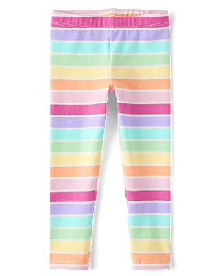 tout-petit, fille arc-en-ciel Legging Leggings