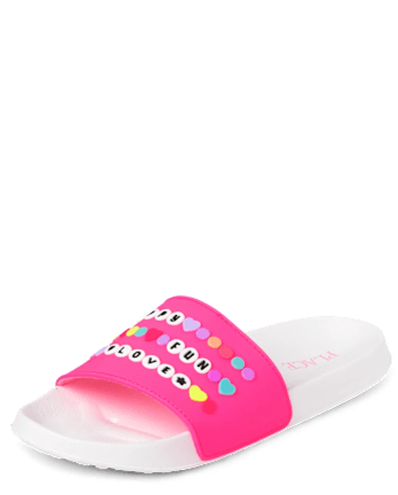 Girls Friendship Bracelet Slides