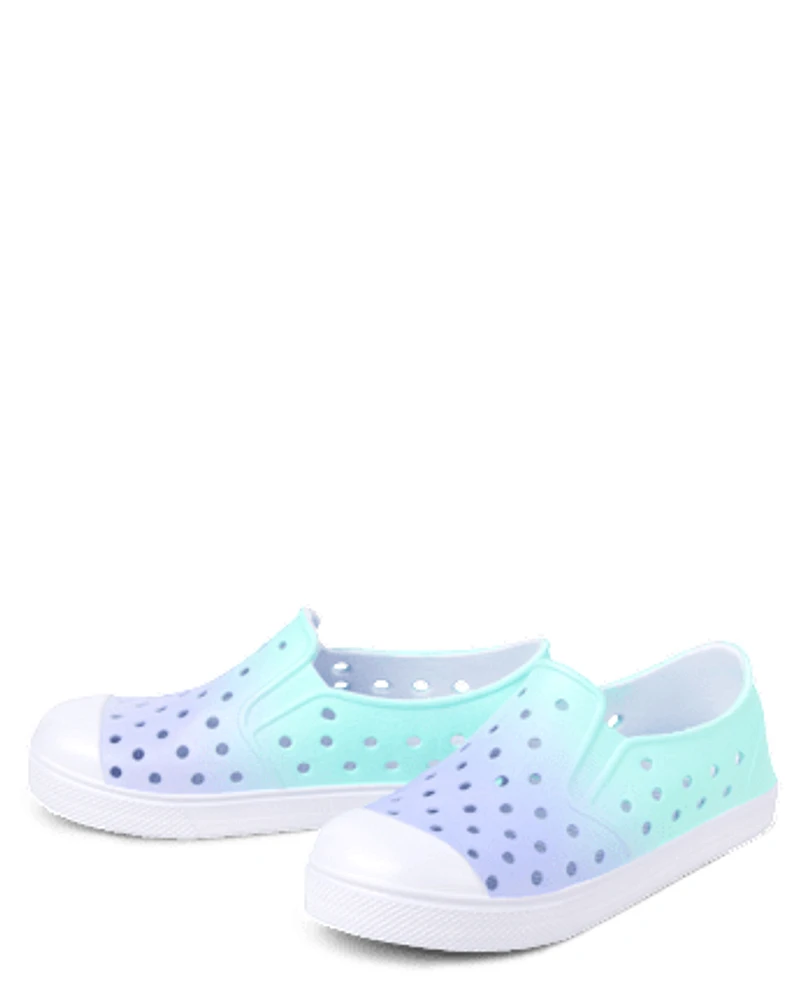 Girls Perforated Water Sneakers