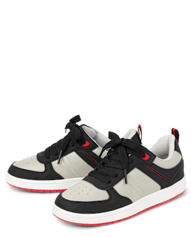 Boys Colorblock Low Top Sneakers