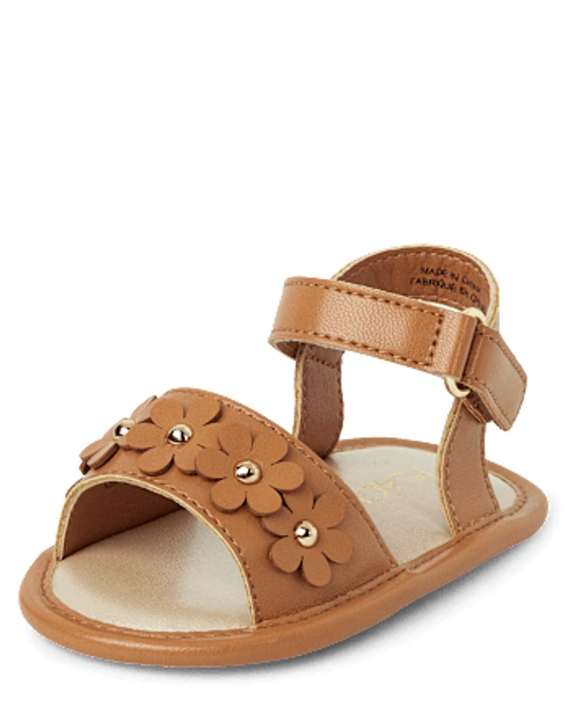 Baby Girls Flower Sandals