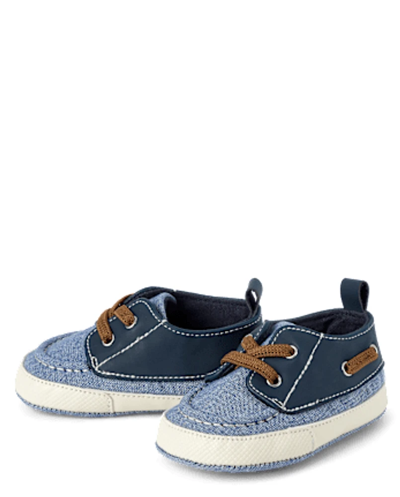 Chaussures bateau pour bébé garçon