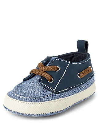 Chaussures bateau pour bébé garçon