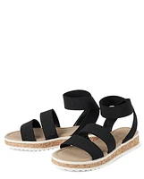 Girls Elastic Sandals