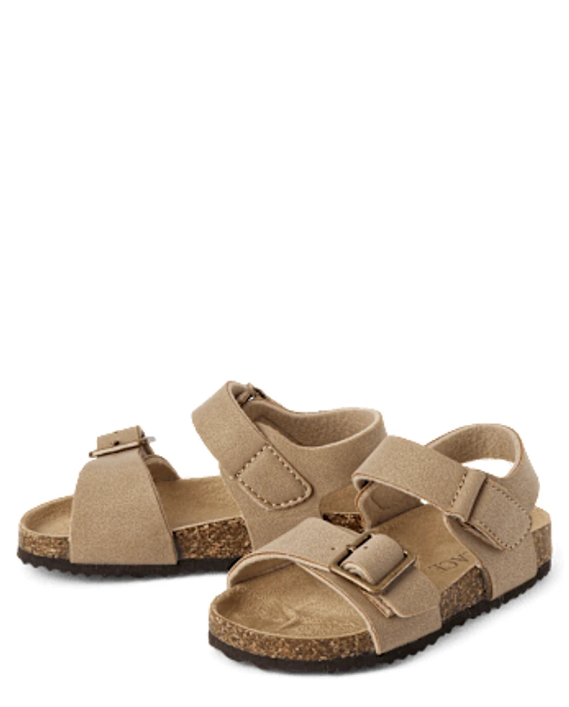 Toddler Boys Buckle Sandals