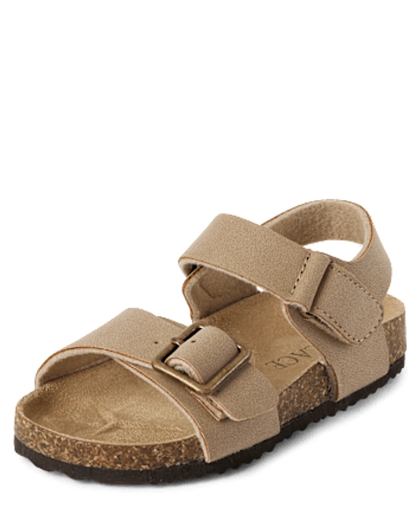 Toddler Boys Buckle Sandals