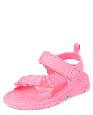 Toddler Girls Webbed Sandals