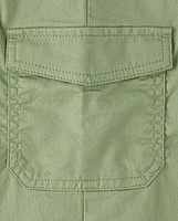 Girls Wide Leg Cargo Pants