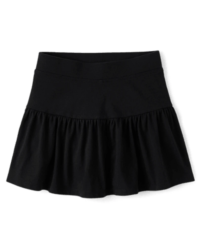 Girls Tiered Skort