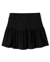 Girls Tiered Skort