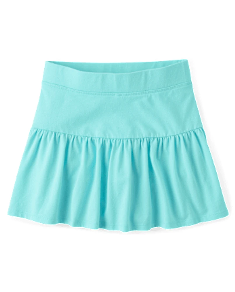 Girls Tiered Skort