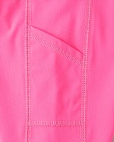 Girls Quick Dry High Rise Bike Shorts