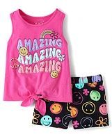 Toddler Girls Amazing 2-Piece Outfit Set