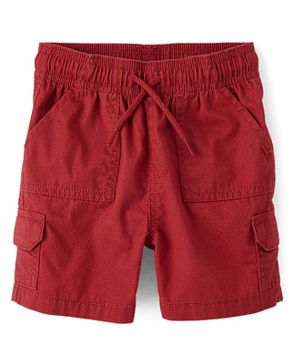 Baby And Toddler Boys Pull On Cargo Shorts