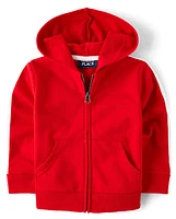 Baby And Toddler Boys French Terry Zip Up Hoodie