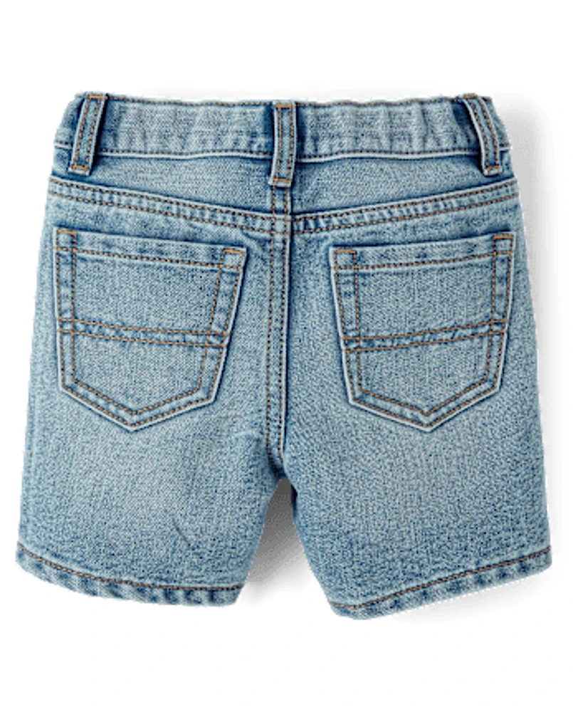 Baby And Toddler Boys Denim Shorts 2-Pack