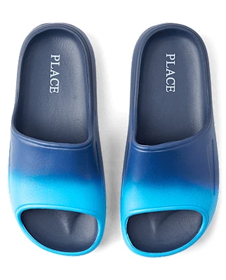 Boys Ombre Slides