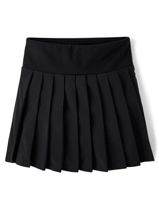 Girls Quick Dry Pleated Skort