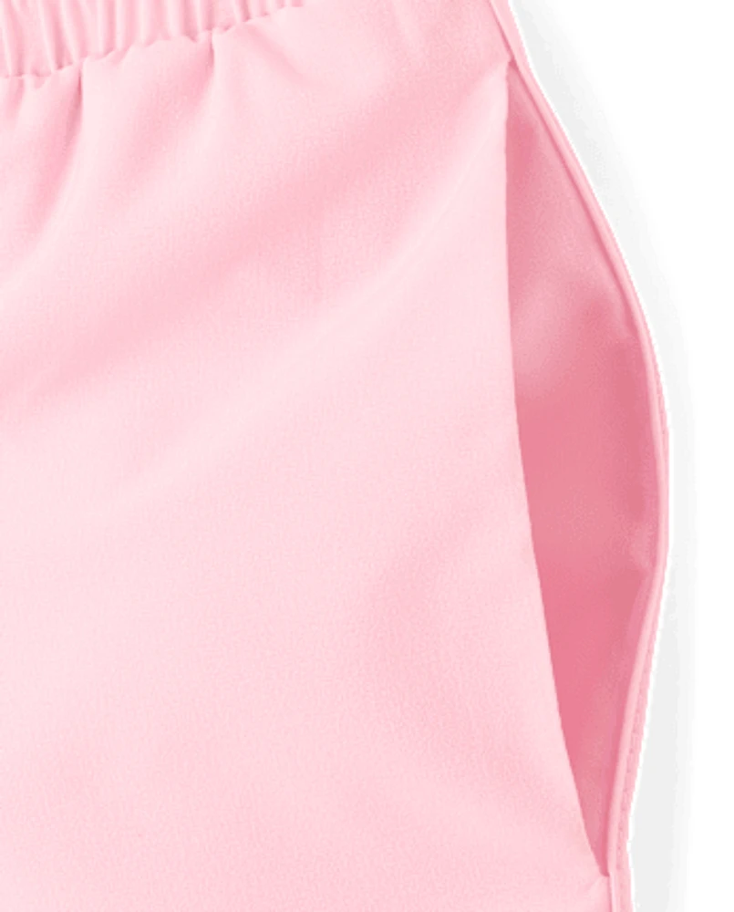 Girls Quick Dry Lined Shorts