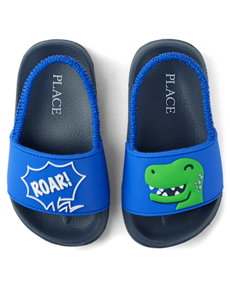 Toddler Boys Dino Slides