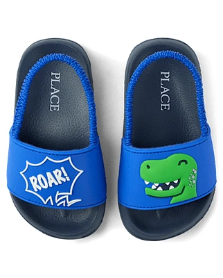 Toddler Boys Dino Slides