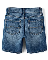 Boys Non-Stretch Denim Shorts