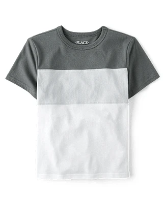 Boys Colorblock Top