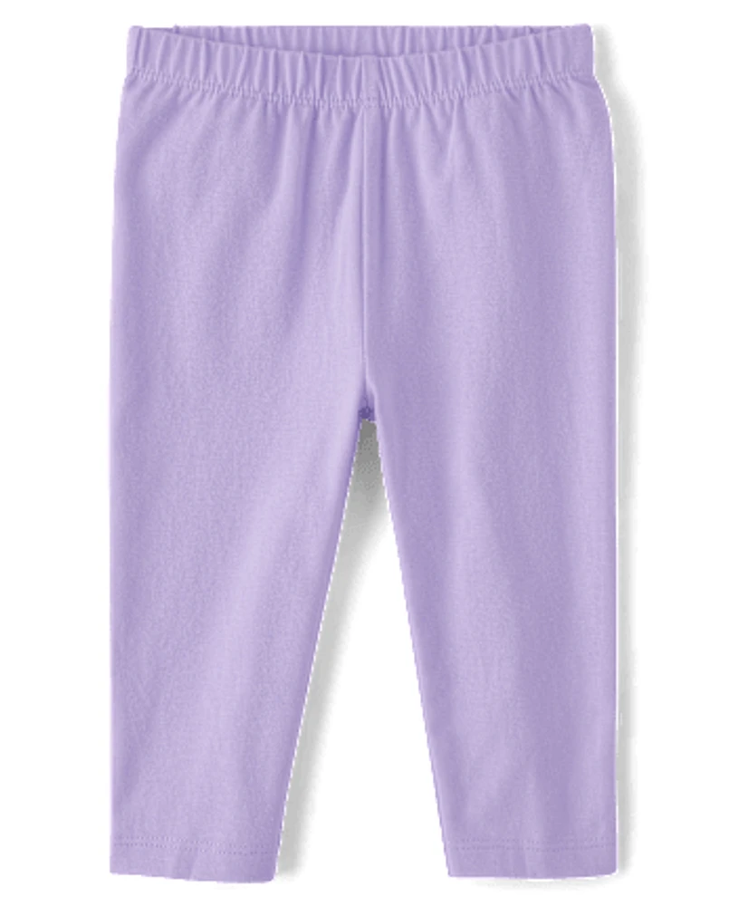 bébés filles Papillon Ruffle Leggings 2-Pack