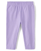 bébés filles Papillon Ruffle Leggings 2-Pack