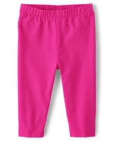 Baby Girls Ruffle Leggings 2-Pack