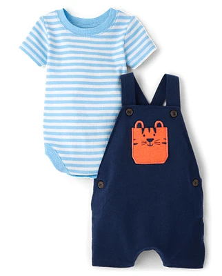 Ensemble de vêtements jeu 2 pièces Tigre Bébé Garçon