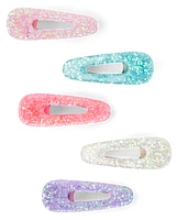 Girls Glitter Hair Clip 5-Pack