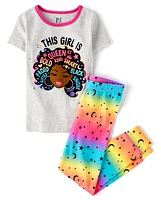 Girls Girl Snug Fit Cotton Pajamas