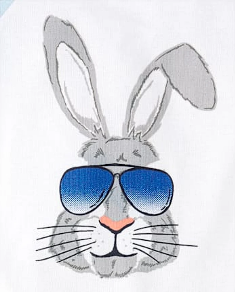 Baby And Toddler Boys Bunny Sunglasses Snug Fit Cotton Pajamas