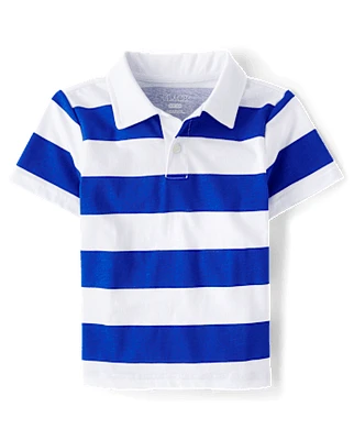 Boys Print Polo