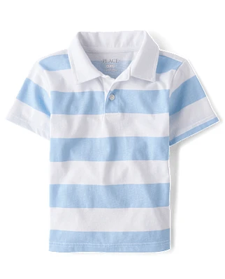 Boys Print Polo