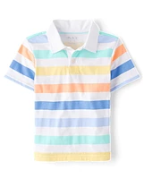 Boys Print Polo