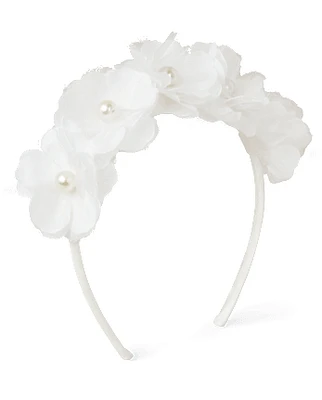 Girls Floral Headband