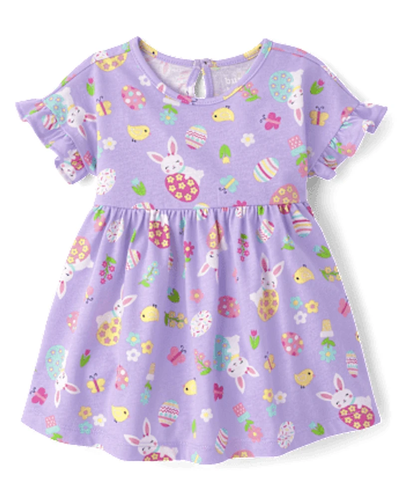 Baby Girls Easter Bodysuit Dress