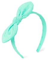 Girls Bow Headband