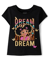 Baby And Toddler Girls Girl Dream Graphic Tee