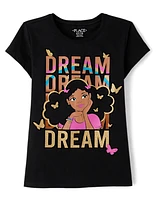 Girls Girl Dream Graphic Tee