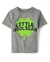 Baby And Toddler Boys St. Patrick's Day Little Hooligan Graphic Tee