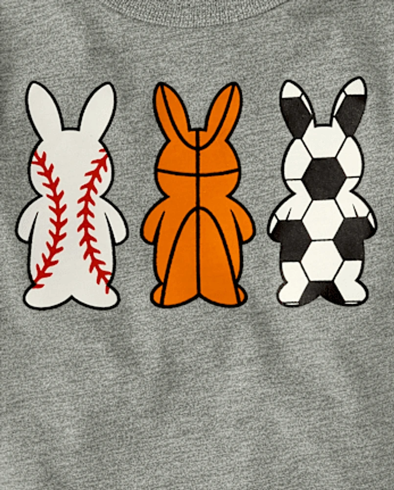 Baby And Toddler Boys Easter Sports Graphic Tee