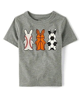 Baby And Toddler Boys Easter Sports Graphic Tee