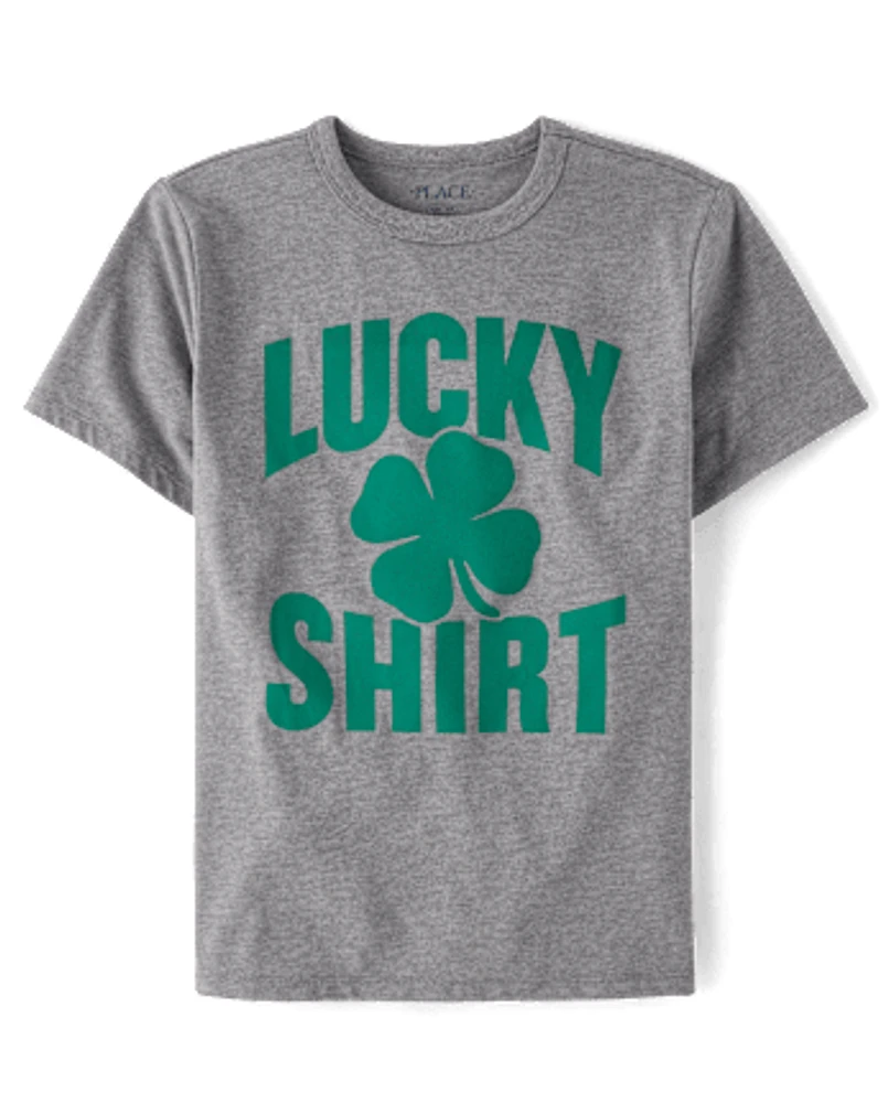 Boys St. Patrick's Day Lucky Shirt Graphic Tee