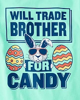 Unisex Kids Easter Brother Graphic Tee