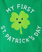 Baby First St. Patrick's Day Graphic Bodysuit